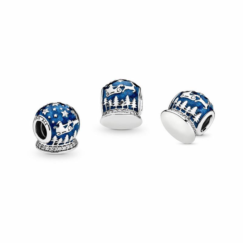 Pandora Christmas Night Charm Sale NZ, Sterling Silver (320685-TBV)